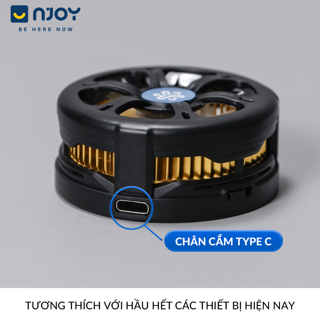 Quạt tản nhiệt điện thoại không dây sò lạnh làm mát hỗ trợ chơi game — ảnh 5