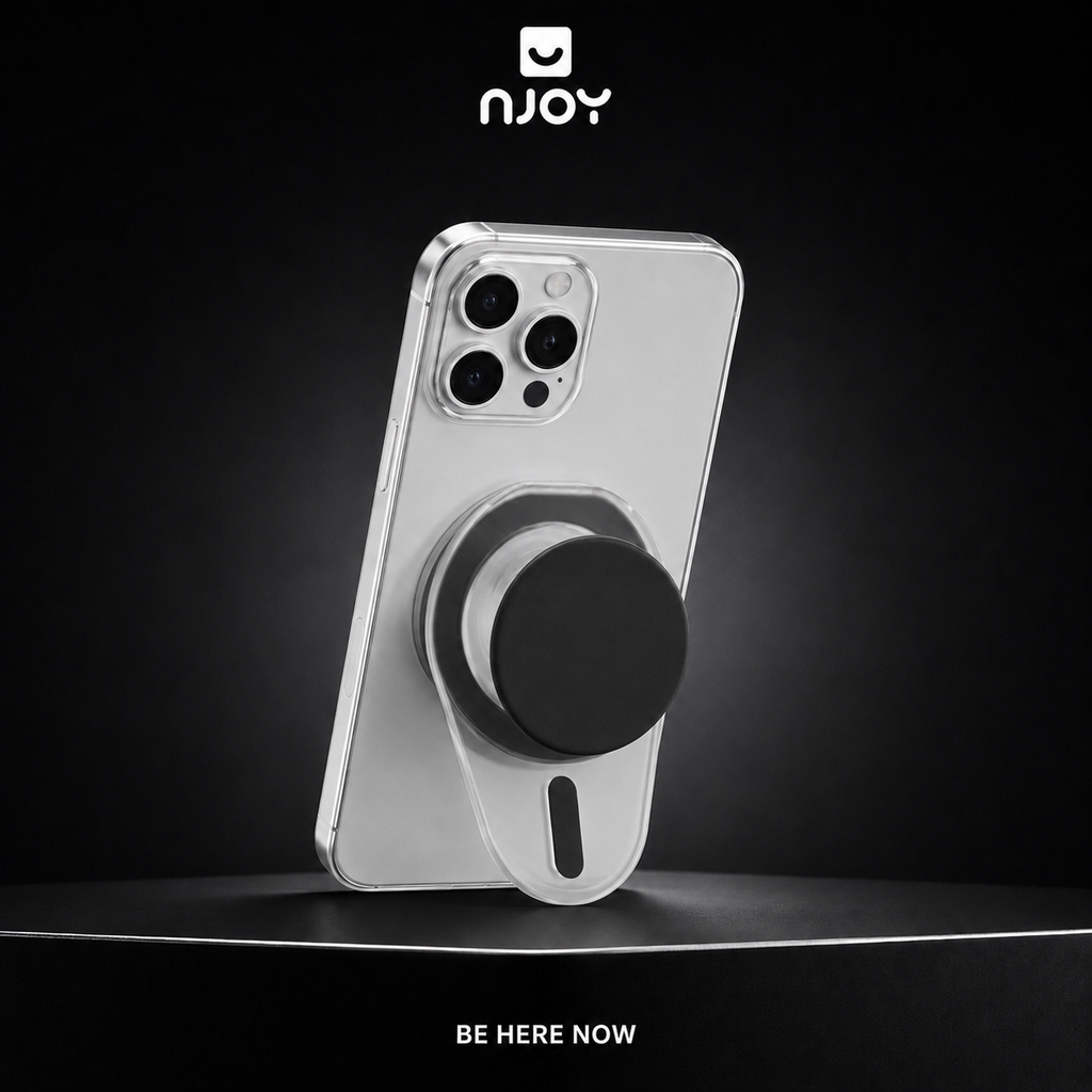 Giá đỡ điện thoại iRing xoay 360 độ hít MagSafe chống vân tay — ảnh 8