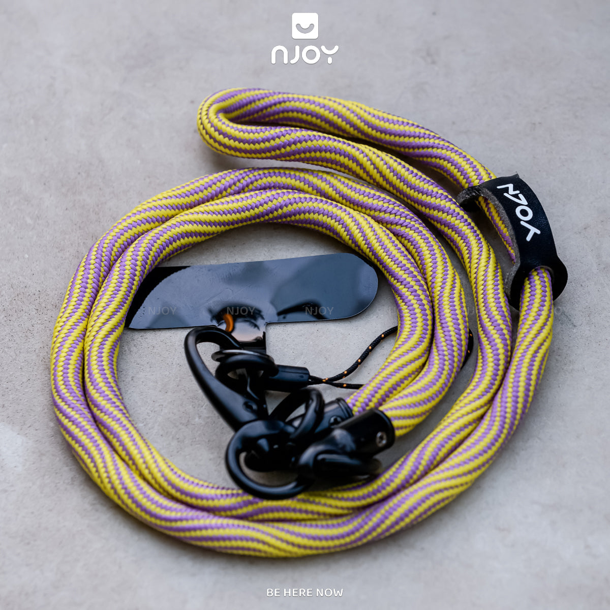 Bộ dây đeo điện thoại nylon siêu bền kèm tag treo và móc khóa dài 60cm — ảnh 2