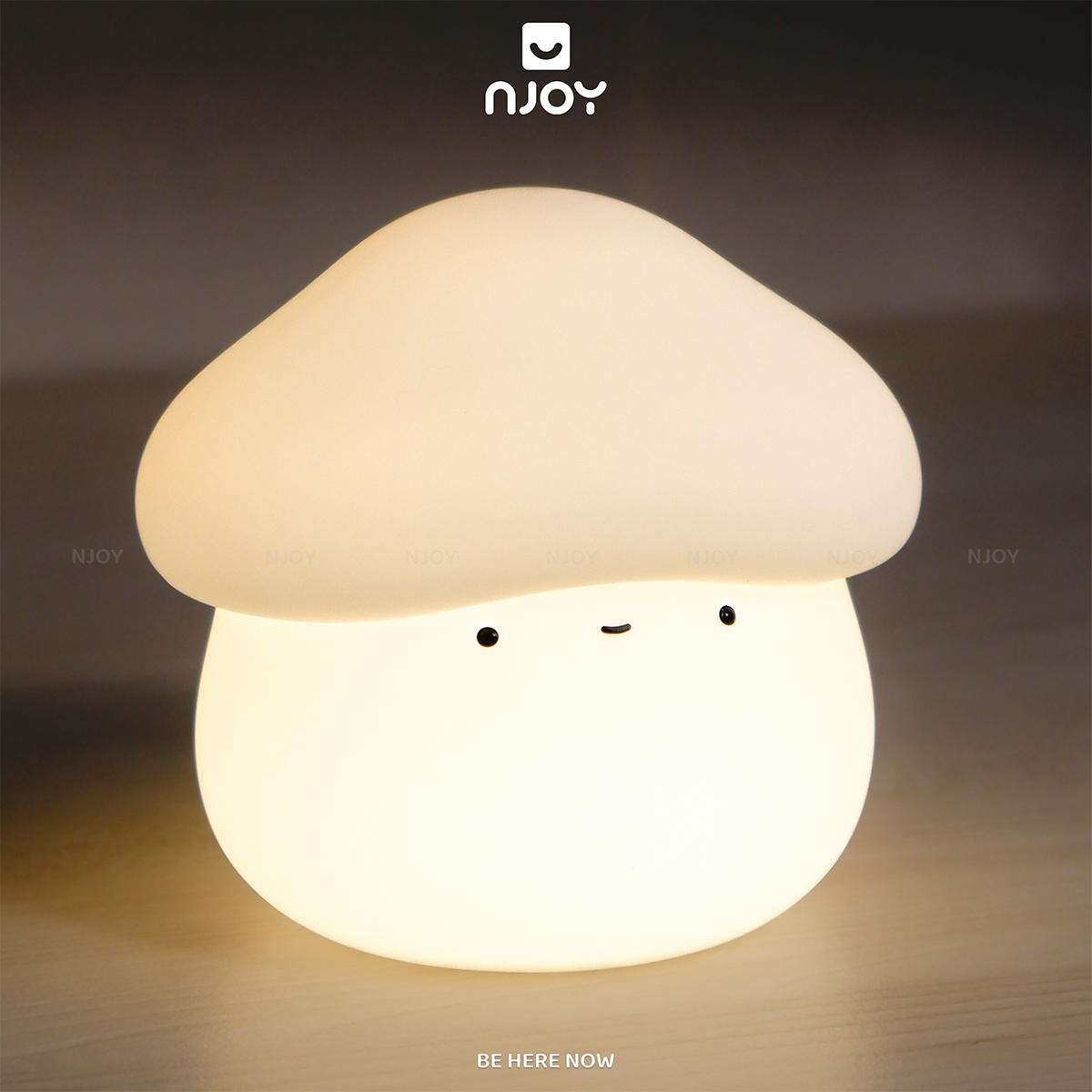 Đèn ngủ decor cảm ứng squishy siêu mềm điều chỉnh sáng hẹn giờ trang