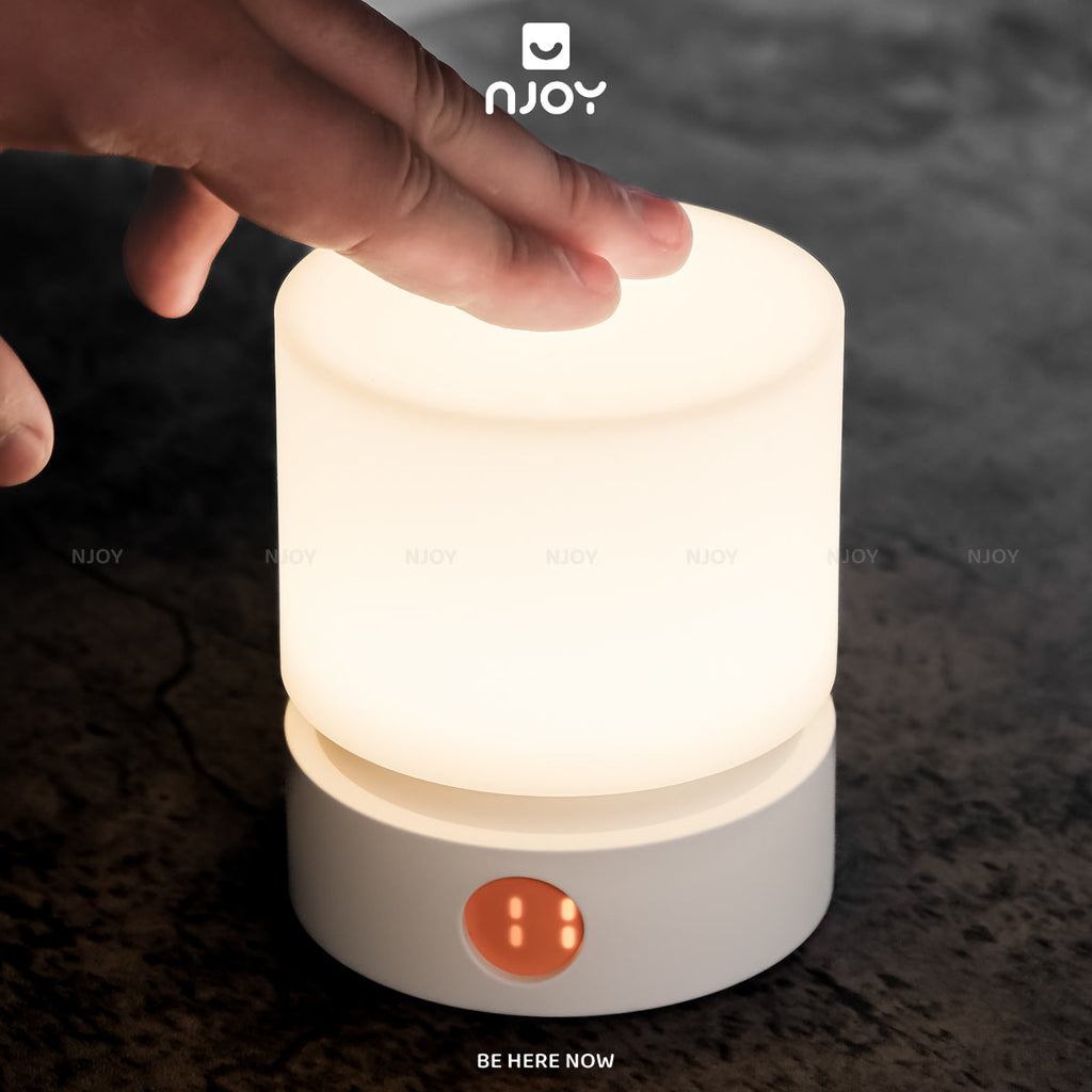 Đèn ngủ LED bảo vệ mắt điều chỉnh độ sáng hẹn giờ trang trí phòng ngủ — ảnh 2