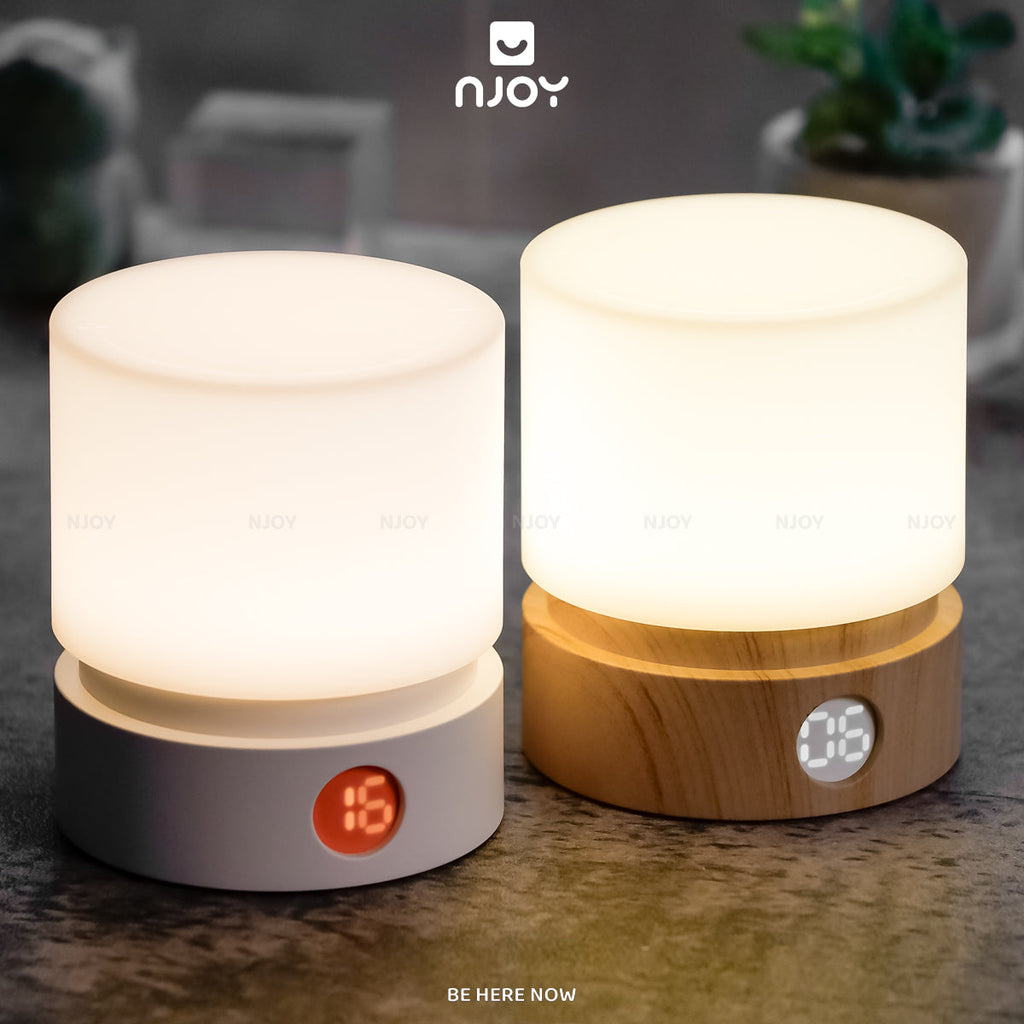 Đèn ngủ LED bảo vệ mắt điều chỉnh độ sáng hẹn giờ trang trí phòng ngủ — ảnh 9
