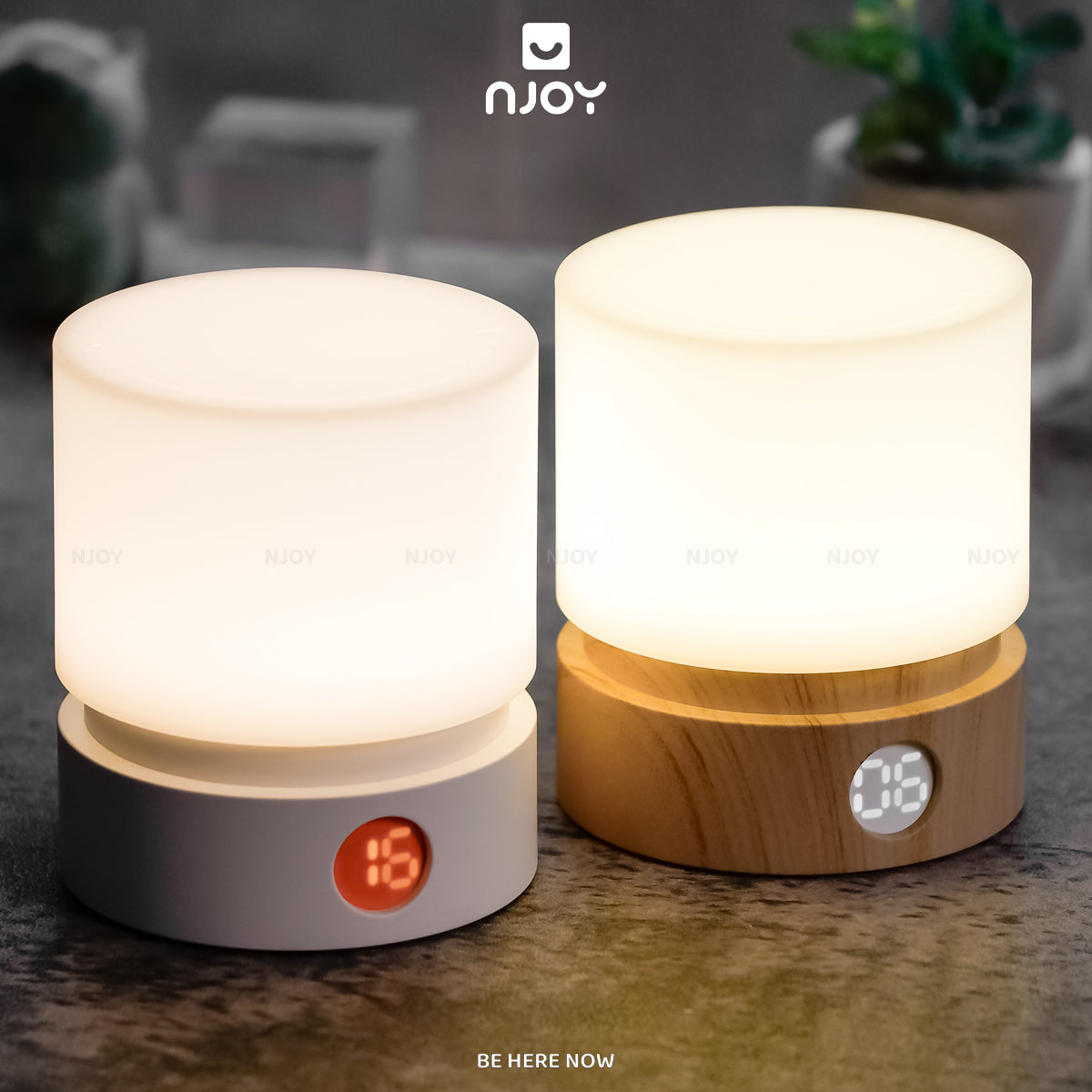 Đèn ngủ LED bảo vệ mắt điều chỉnh độ sáng hẹn giờ trang trí phòng ngủ — ảnh 9