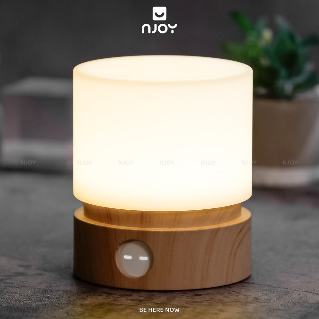 Đèn ngủ LED bảo vệ mắt điều chỉnh độ sáng hẹn giờ trang trí phòng ngủ — ảnh 4