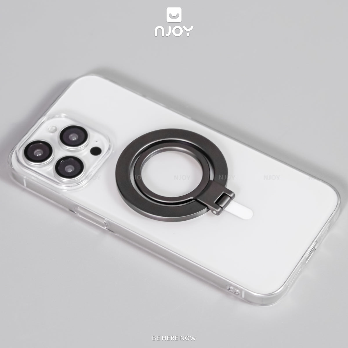 Giá đỡ điện thoại MagSafe siêu mỏng xoay 360 độ iPhone Samsung máy — ảnh 5