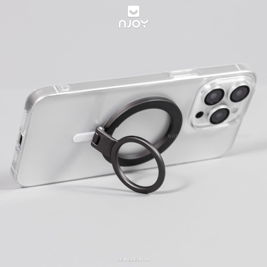 Giá đỡ điện thoại MagSafe siêu mỏng xoay 360 độ iPhone Samsung máy — ảnh 2