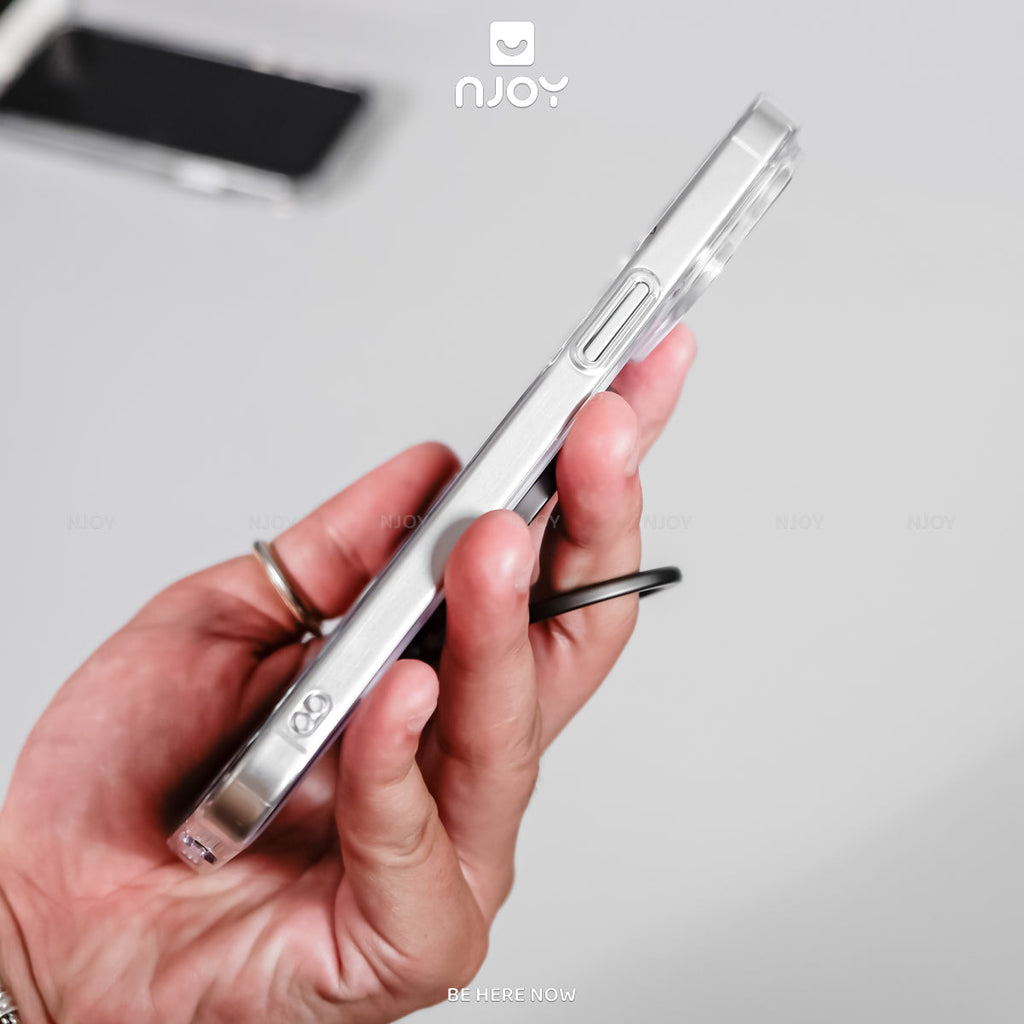 Giá đỡ điện thoại MagSafe siêu mỏng xoay 360 độ iPhone Samsung máy — ảnh 4
