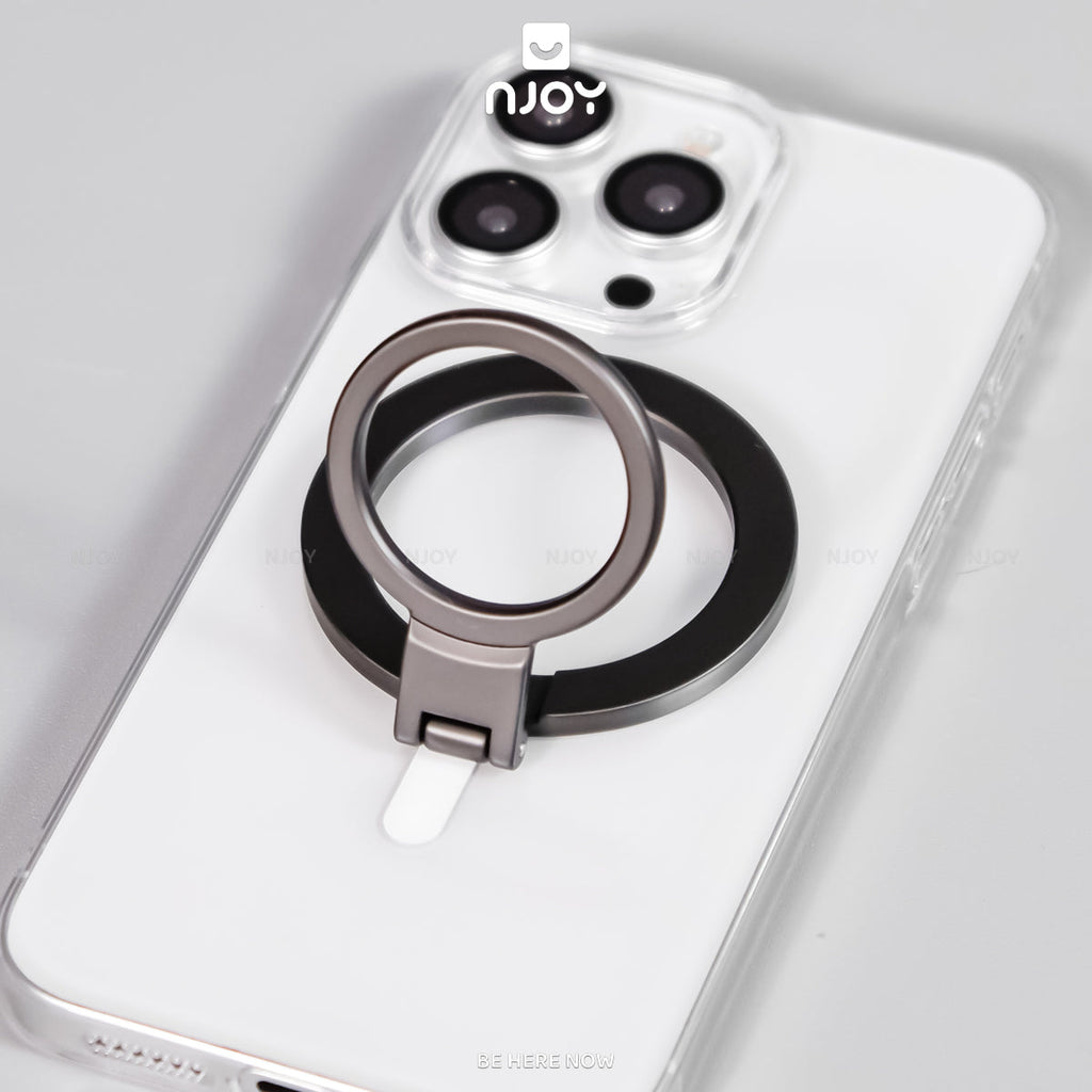 Giá đỡ điện thoại MagSafe siêu mỏng xoay 360 độ iPhone Samsung máy — ảnh 8