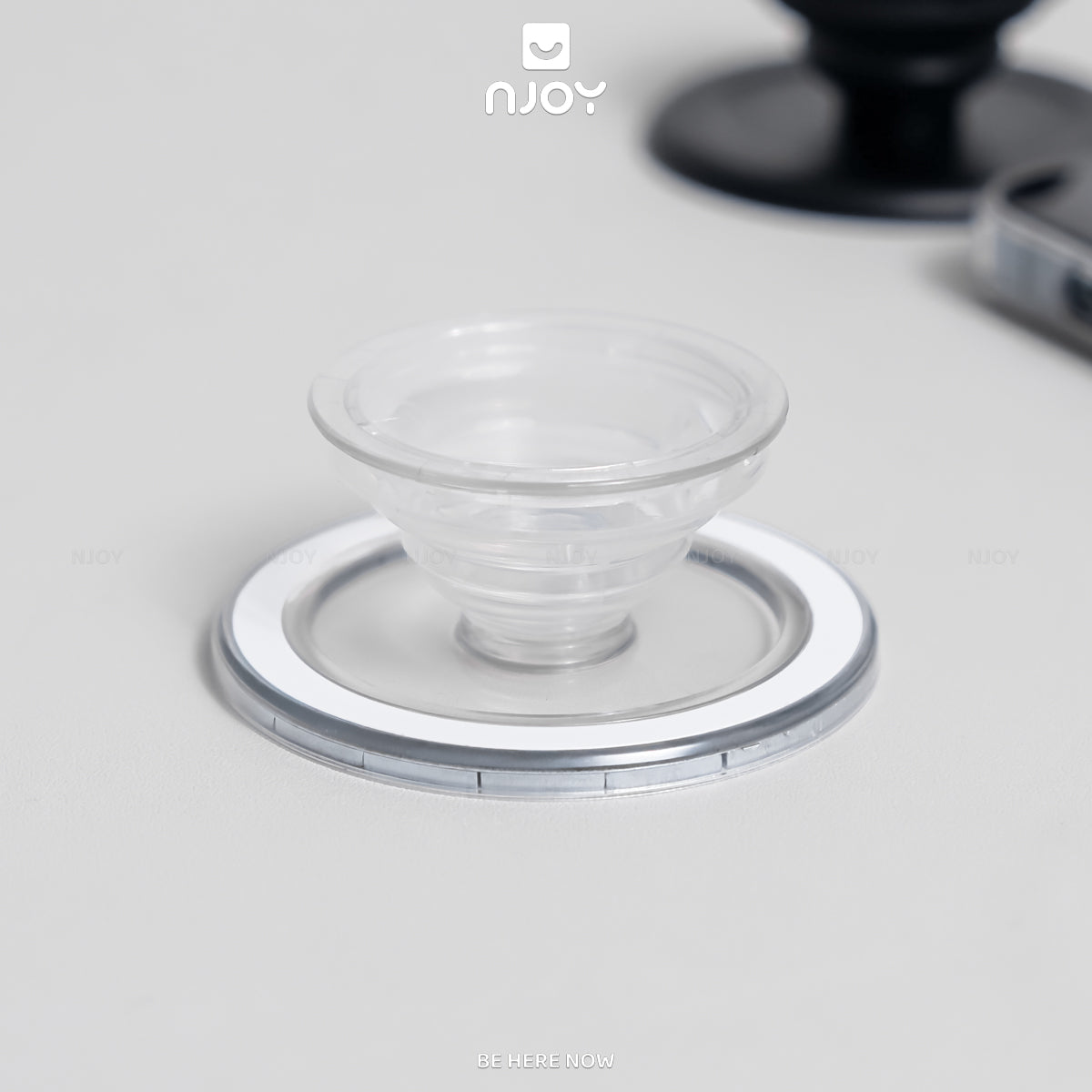 Giá đỡ điện thoại PopSocket MagSafe trong suốt — ảnh 3