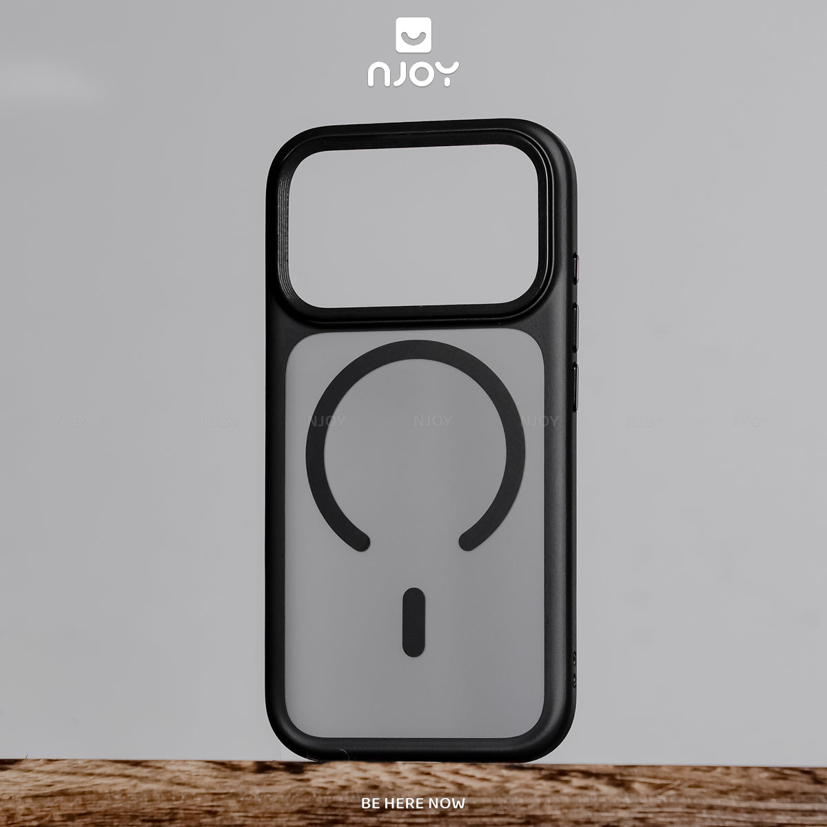 Ốp nhám hỗ trợ sạc không dây từ tính nút bấm ai camera — iPhone 16