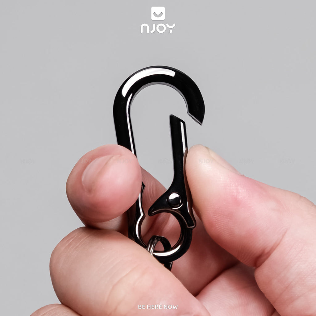 Móc khóa hợp kim kẽm nhỏ gọn tối giản sang trọng cho chìa khóa USB — ảnh 2