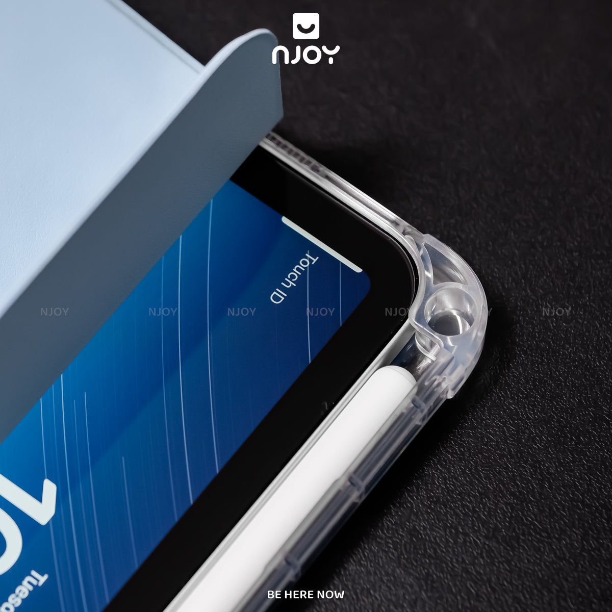 Ốp iPad trong suốt chống sốc có khay đựng bút — iPad Air 13" — ảnh 7