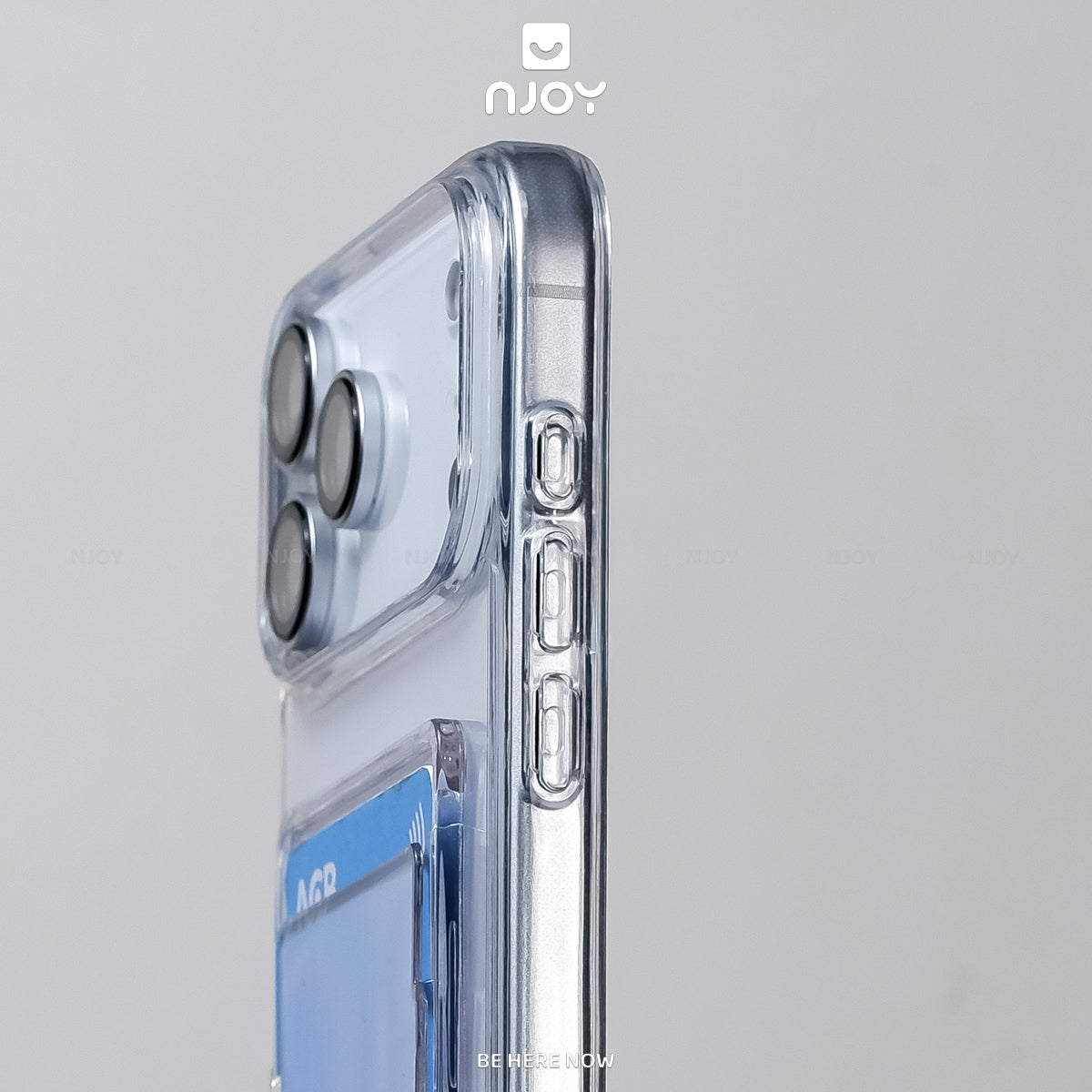 Ốp lưng trong suốt đựng thẻ bảo vệ camera chống sốc — iPhone 14 Pro — ảnh 4