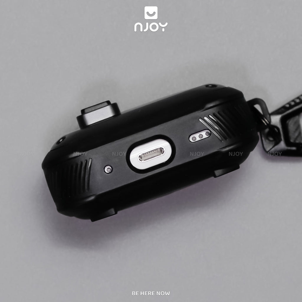 Ốp tai nghe AirPods Pro 3 2 4 cyberlock nút bấm — AirPods 4 — ảnh 4