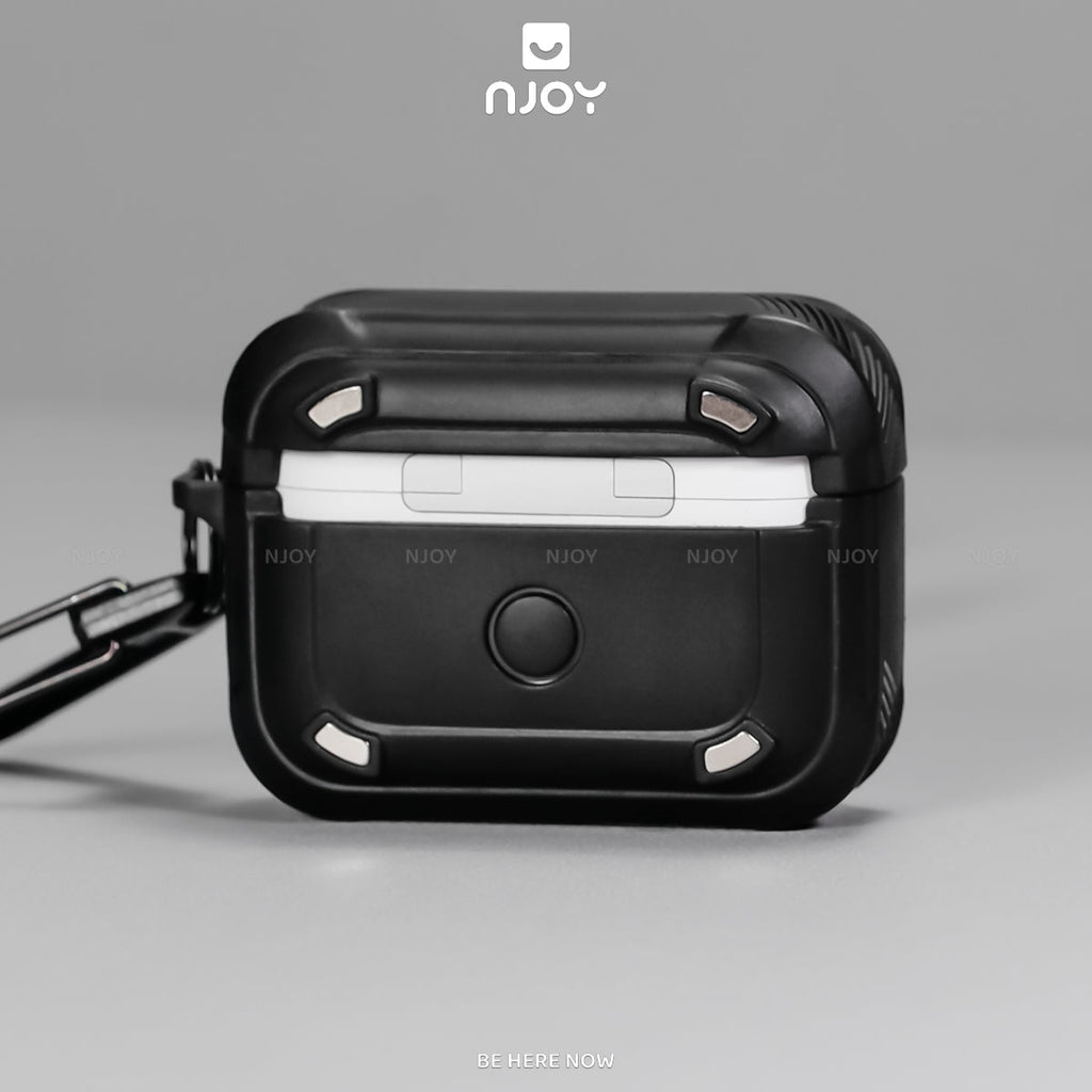 Ốp tai nghe AirPods Pro 3 2 4 cyberlock nút bấm — AirPods 4 — ảnh 6