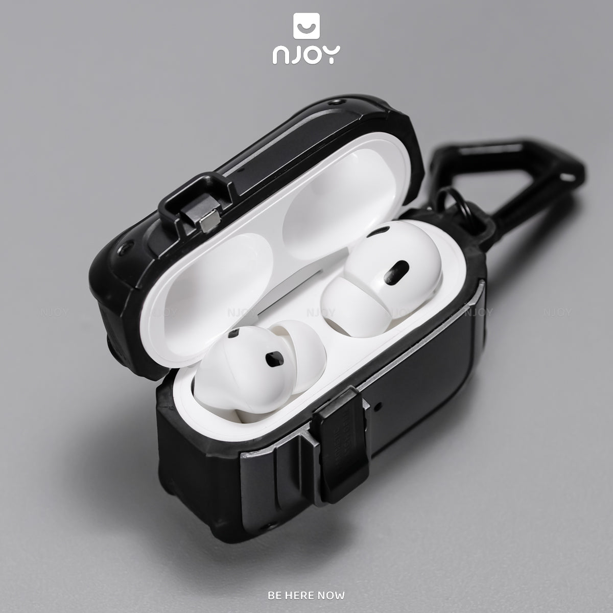 Ốp tai nghe AirPods Pro 3 2 4 cyberlock nút bấm — AirPods 4 — ảnh 8