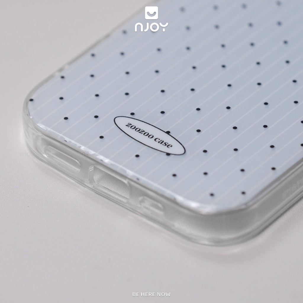 Ốp lưng nơ chấm bi màu xanh dễ thương bảo vệ camera — iPhone 14 Pro — ảnh 9