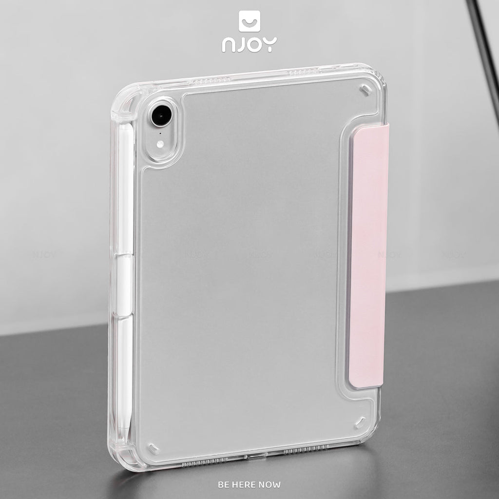 Bao da ốp lưng iPad trong suốt chống sốc mặt lưng gấp — iPad Air 13" — ảnh 6