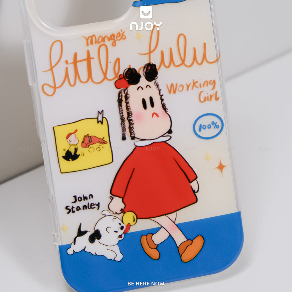 Ốp lưng in hình little lulu dễ thương chống sốc — iPhone 14 Pro — ảnh 6