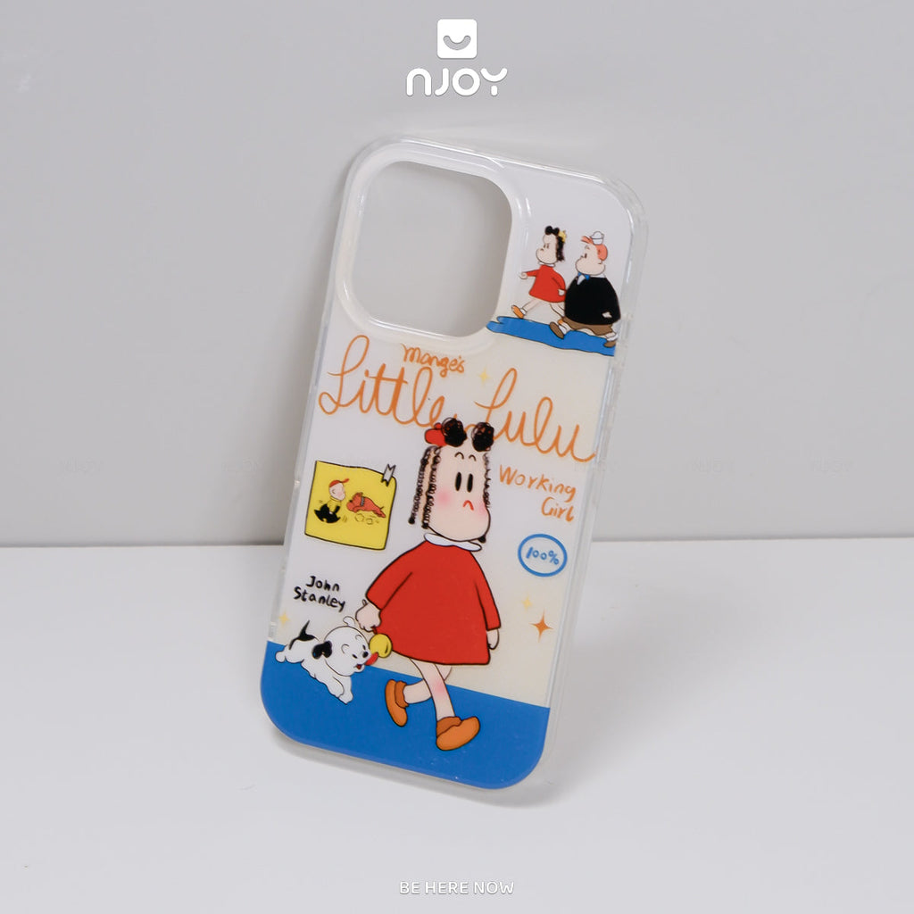 Ốp lưng in hình little lulu dễ thương chống sốc — iPhone 14 Pro — ảnh 7