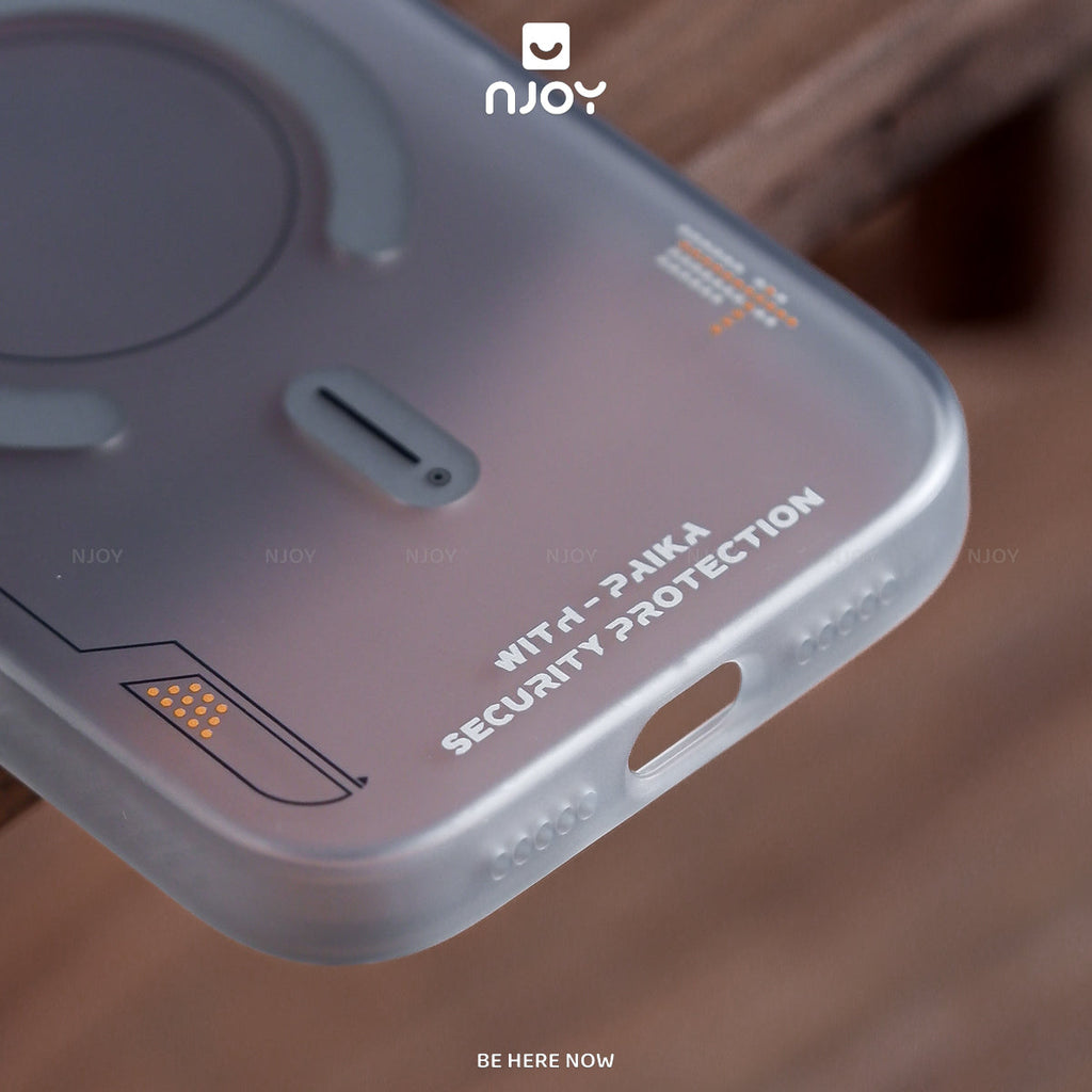 Ốp nhám MagSafe họa tiết cyber — iPhone 14 Pro — ảnh 7