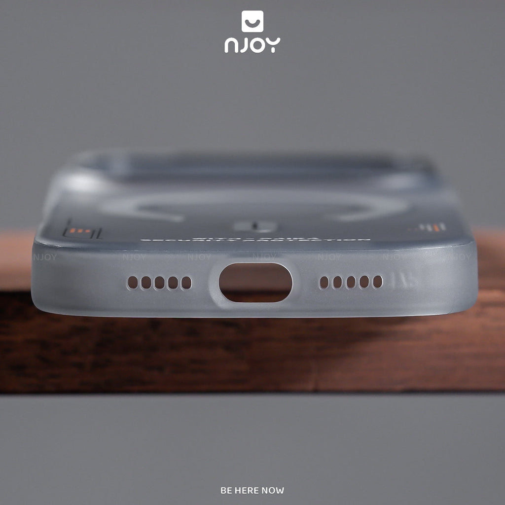 Ốp nhám MagSafe họa tiết cyber — iPhone 14 Pro — ảnh 5