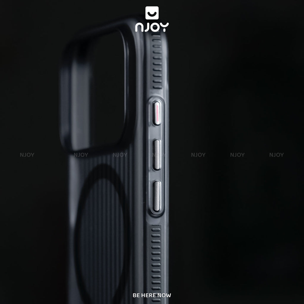 Ốp MagSafe lưng nhám sọc nổi 3D — iPhone 14 Pro Max — ảnh 8