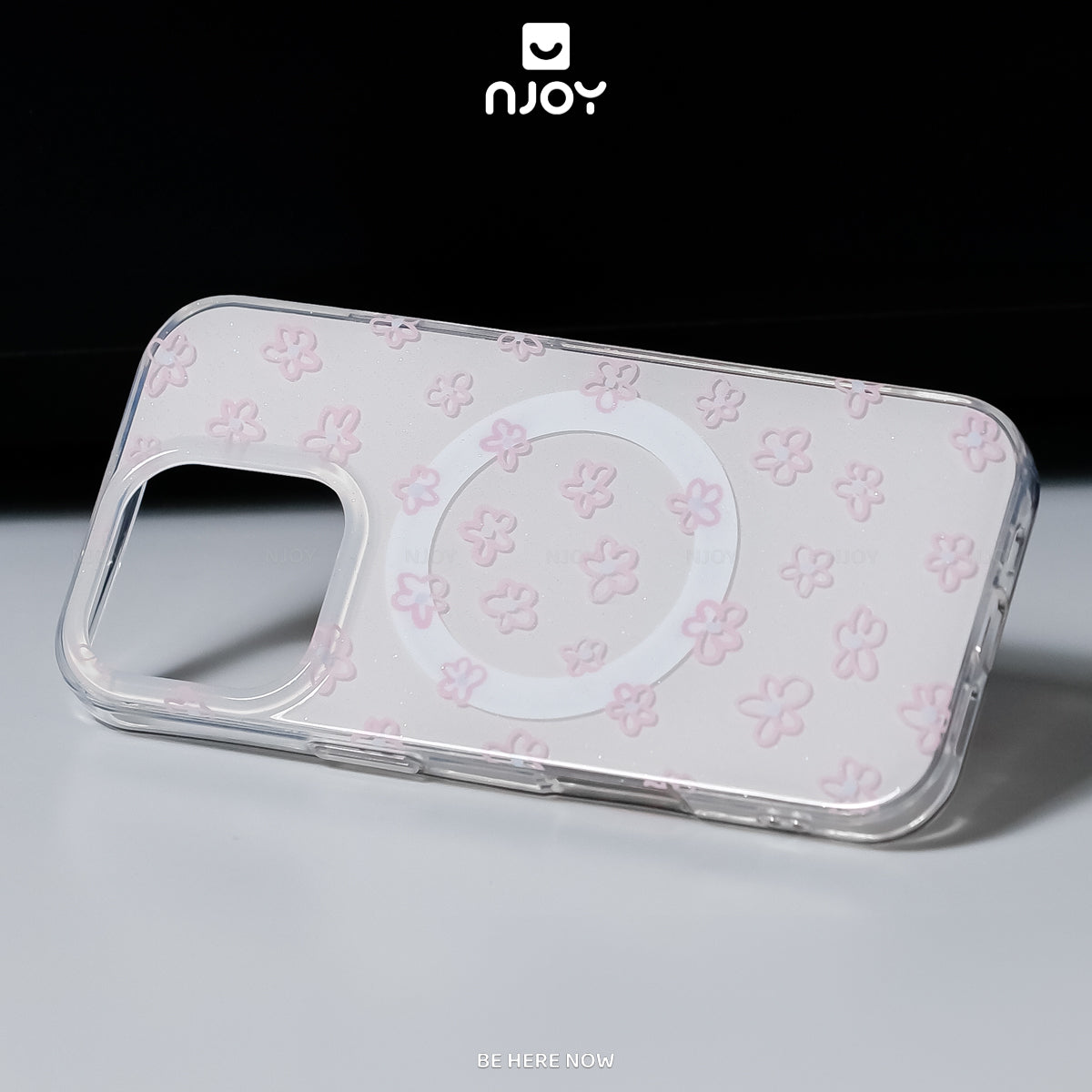 Ốp trong suốt hình in bông hoa dễ thương bảo vệ camera — iPhone 14 Pro — ảnh 6