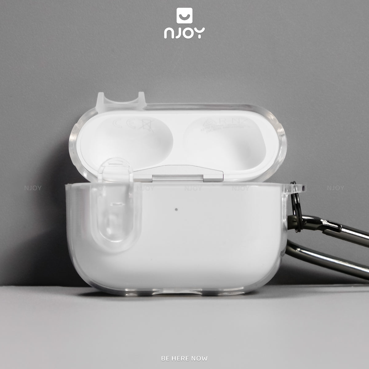 Ốp trong suốt nút bấm mở khoá an toàn chống sốc — AirPods 4 — ảnh 7