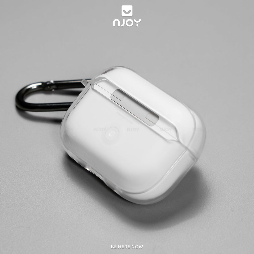 Ốp trong suốt nút bấm mở khoá an toàn chống sốc — AirPods 4 — ảnh 6