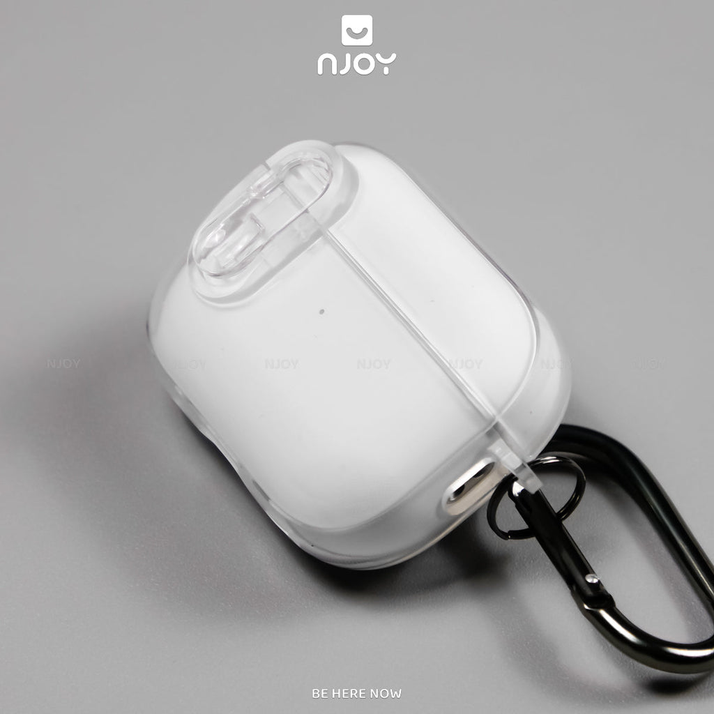 Ốp trong suốt nút bấm mở khoá an toàn chống sốc — AirPods 4 — ảnh 8