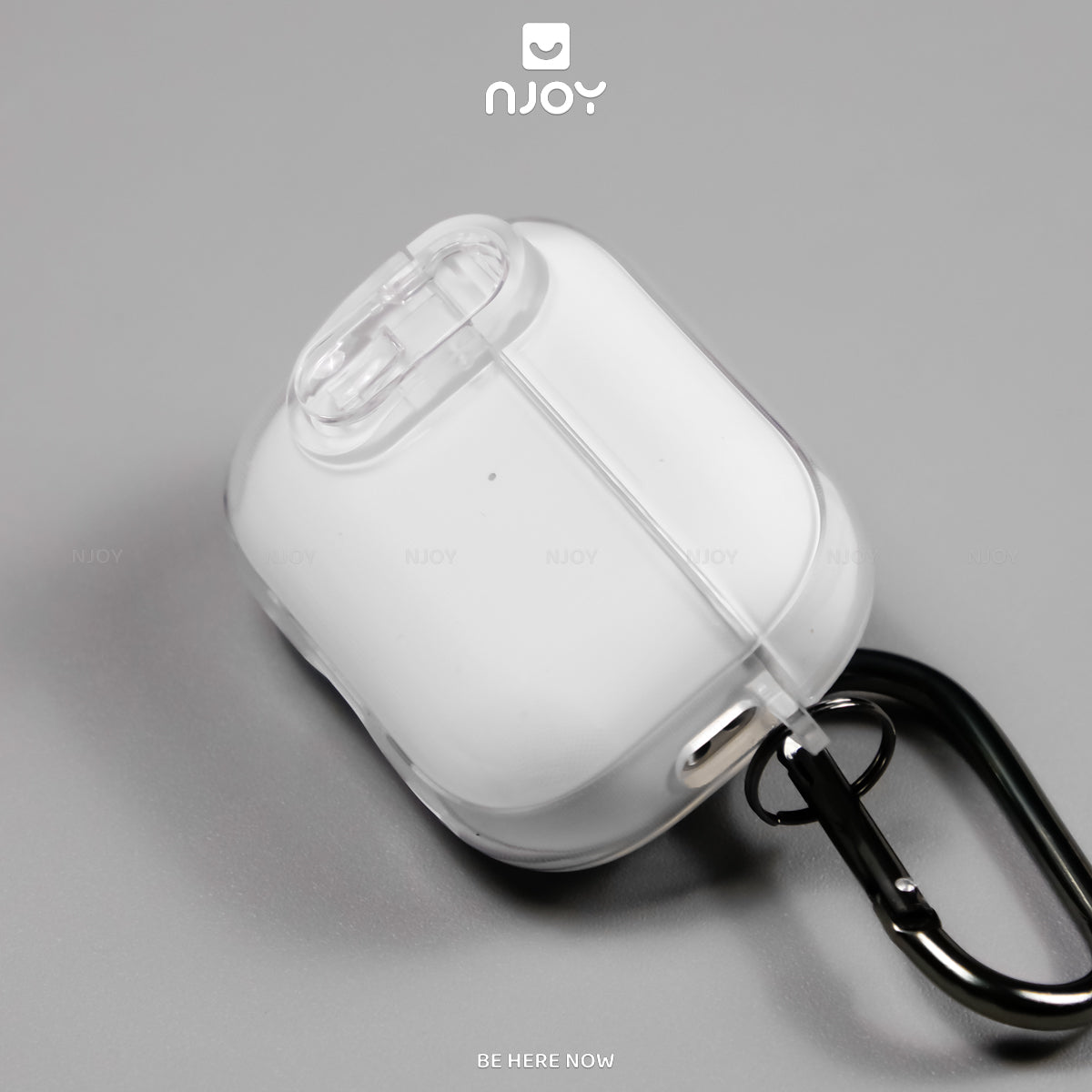 Ốp trong suốt nút bấm mở khoá an toàn chống sốc — AirPods 4 — ảnh 8