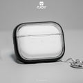 Ốp trong suốt khóa cài viền màu hỗ trợ sạc không dây — AirPods 4 — ảnh 2