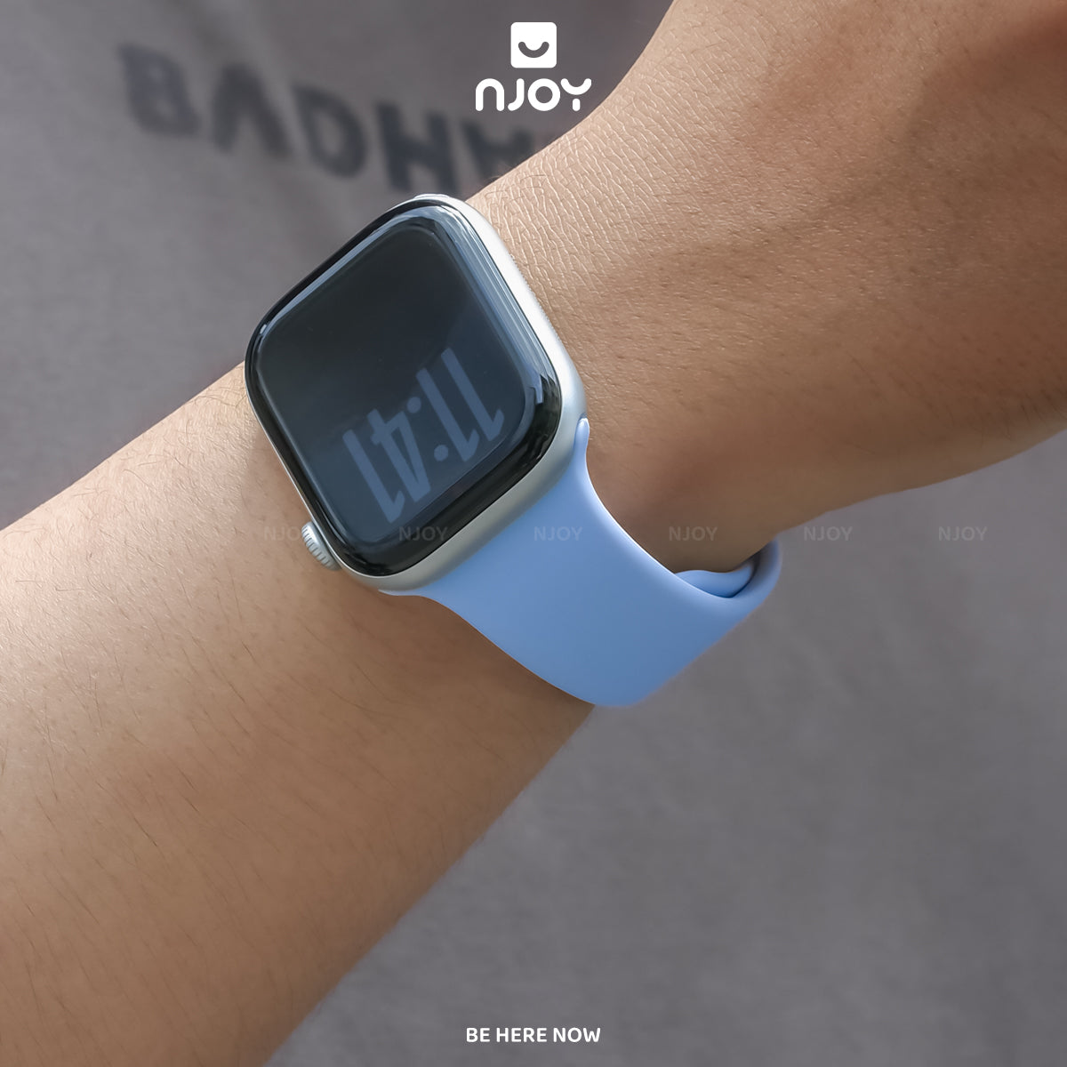 Dây đeo cao su silicon chống bẩn basic — Apple Watch 45mm