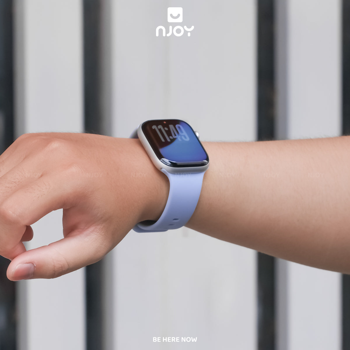 Dây đeo cao su silicon chống bẩn basic — Apple Watch 45mm — ảnh 7