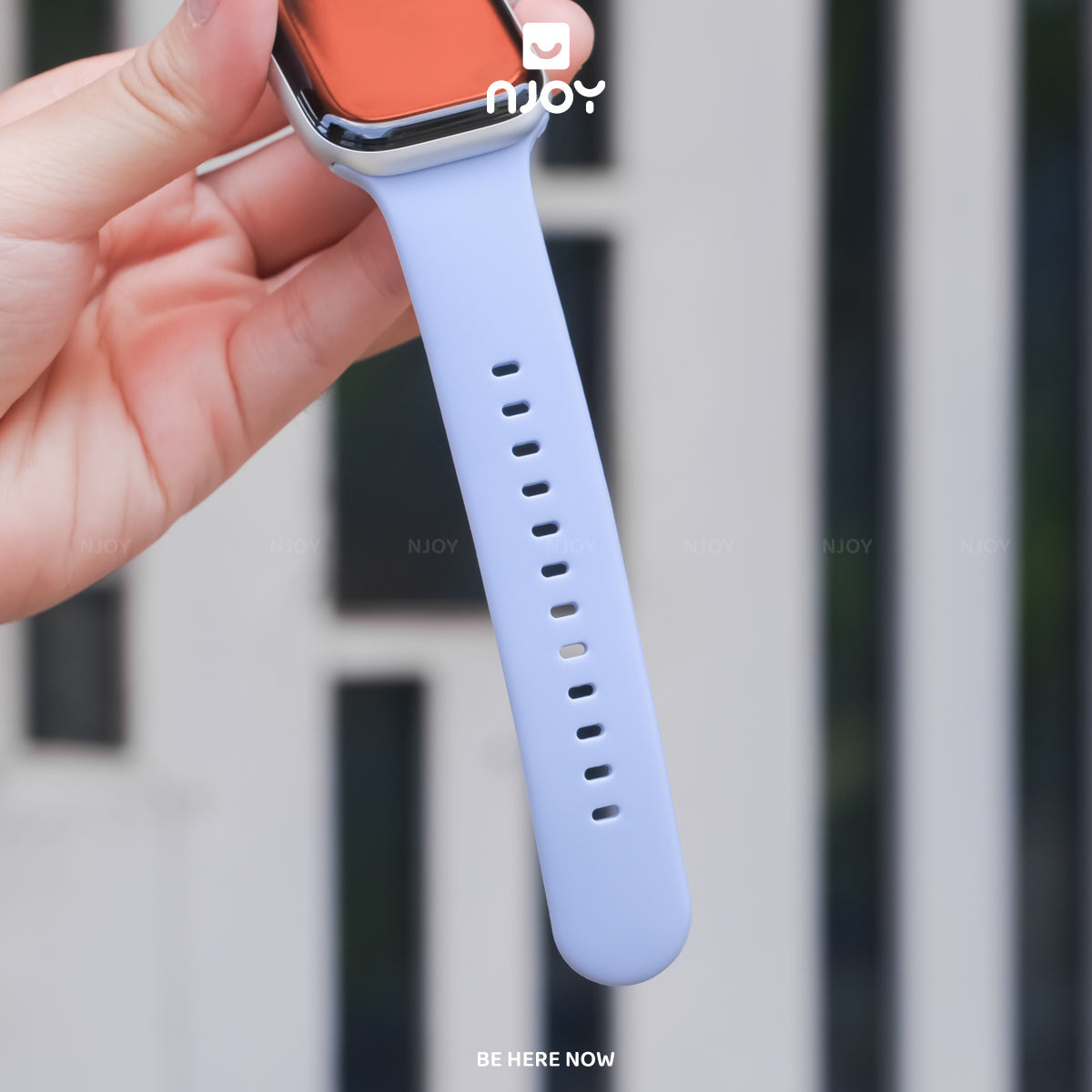 Dây đeo cao su silicon chống bẩn basic — Apple Watch 45mm — ảnh 2