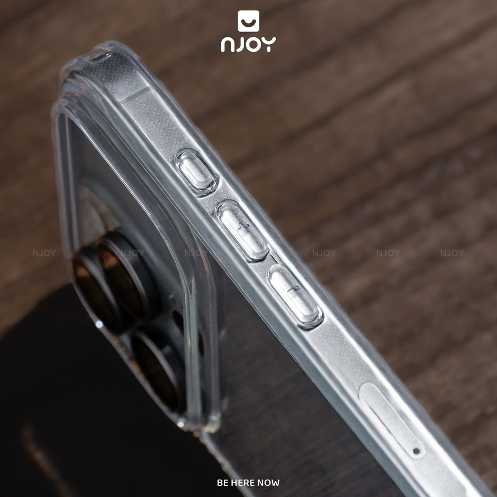 Ốp trong suốt chống sốc bảo vệ camera có nút ai — iPhone 14 Pro — ảnh 2