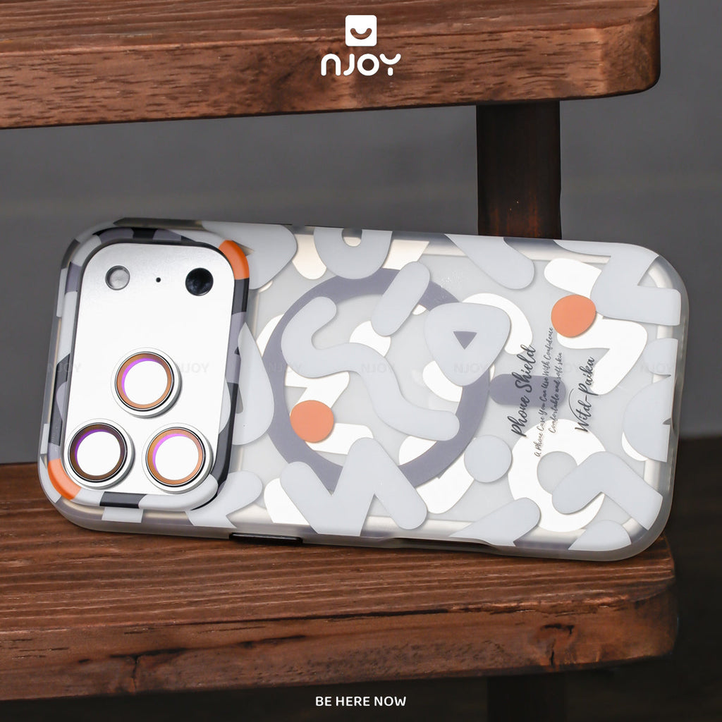 Ốp lưng nhám MagSafe chống vân tay họa tiết graffiti — iPhone 14 Pro — ảnh 6