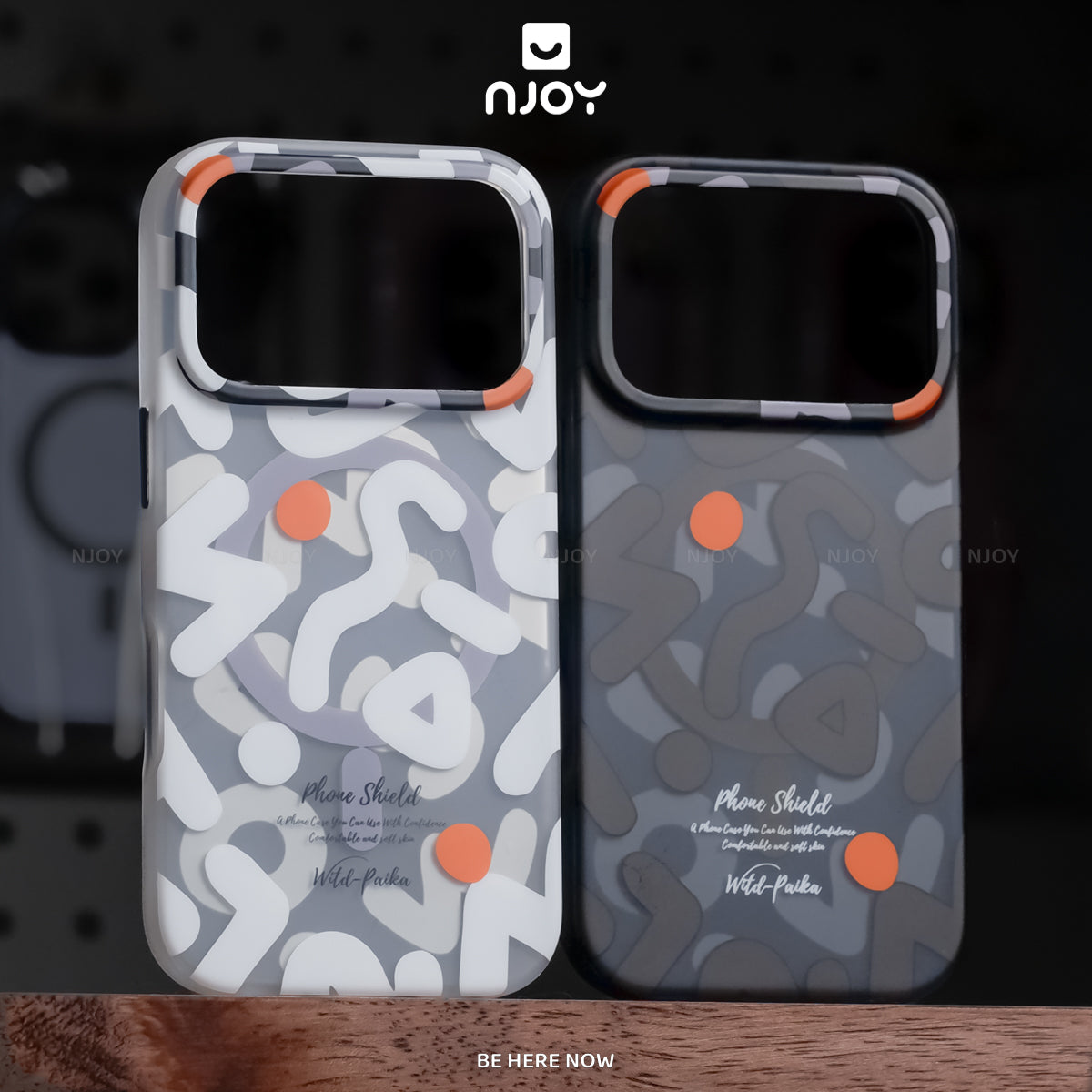 Ốp lưng nhám MagSafe chống vân tay họa tiết graffiti — iPhone 14 Pro — ảnh 7