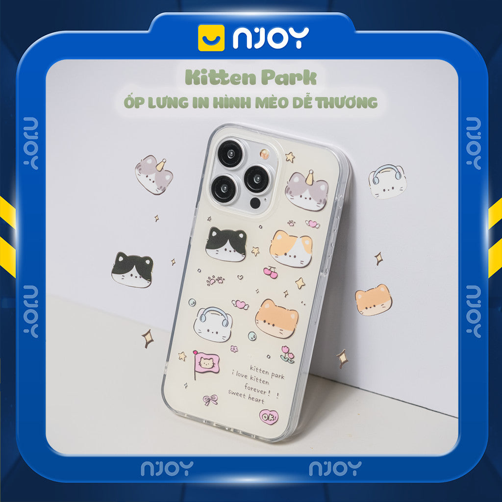 Ốp lưng in hình mèo dễ thương silicon dẻo — iPhone 14 Pro — ảnh 9