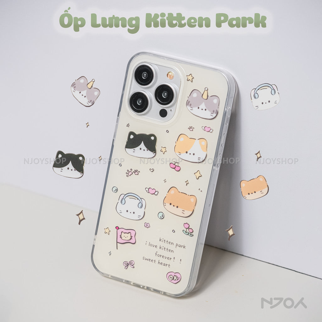 Ốp lưng in hình mèo dễ thương silicon dẻo — iPhone 14 Pro — ảnh 2