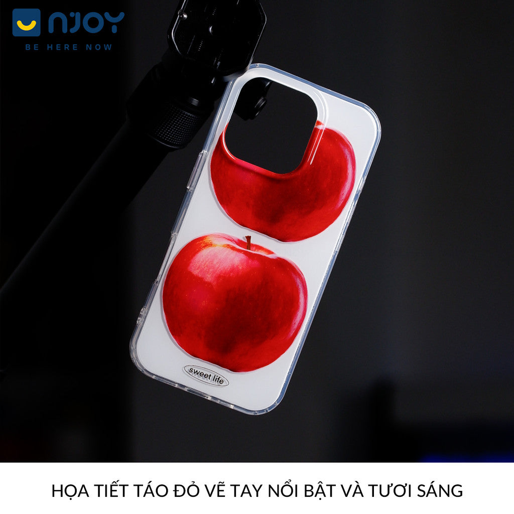Ốp lưng in hình táo art sweet life có túi khí — iPhone 14 Pro — ảnh 5