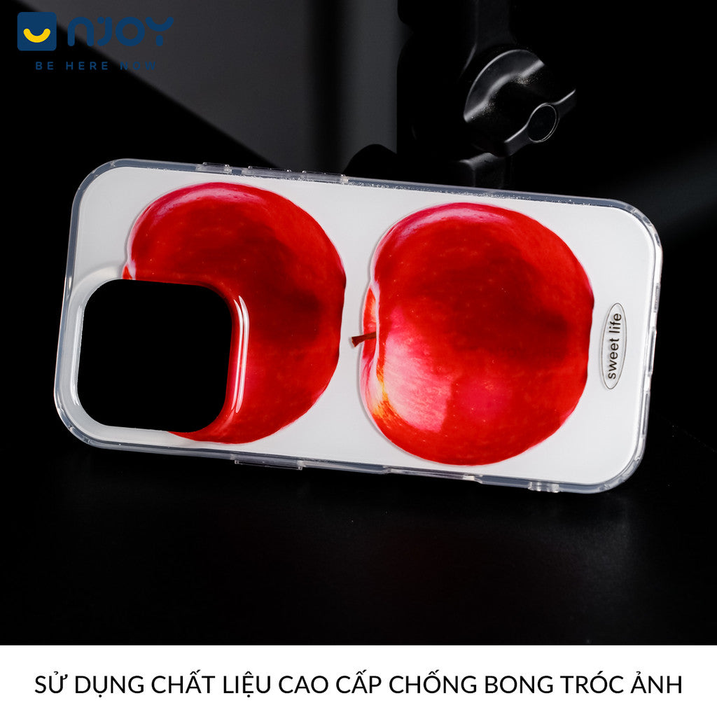 Ốp lưng in hình táo art sweet life có túi khí — iPhone 14 Pro — ảnh 4