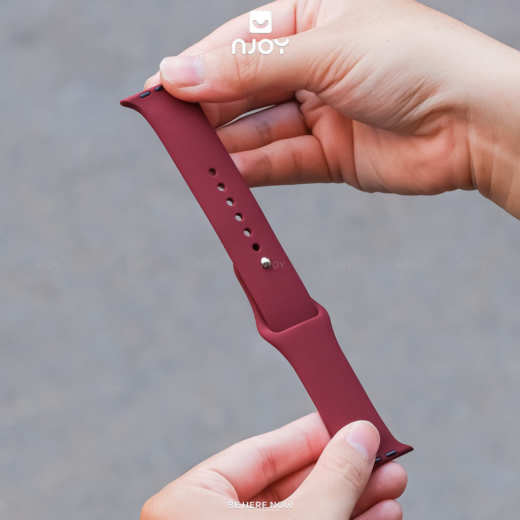Dây đeo cao su silicon chống bẩn basic — Apple Watch 45mm — ảnh 9