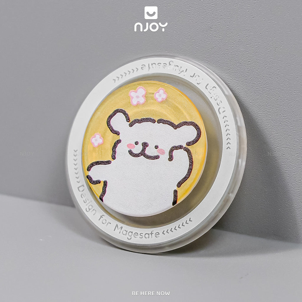 Giá đỡ điện thoại PopSocket in hình gấu dễ thương hít từ tính — ảnh 16