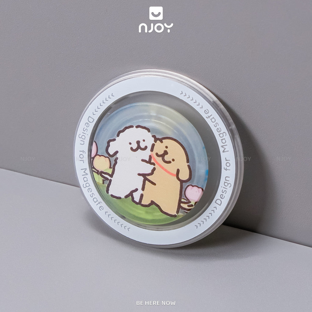 Giá đỡ điện thoại PopSocket in hình gấu dễ thương hít từ tính — ảnh 17