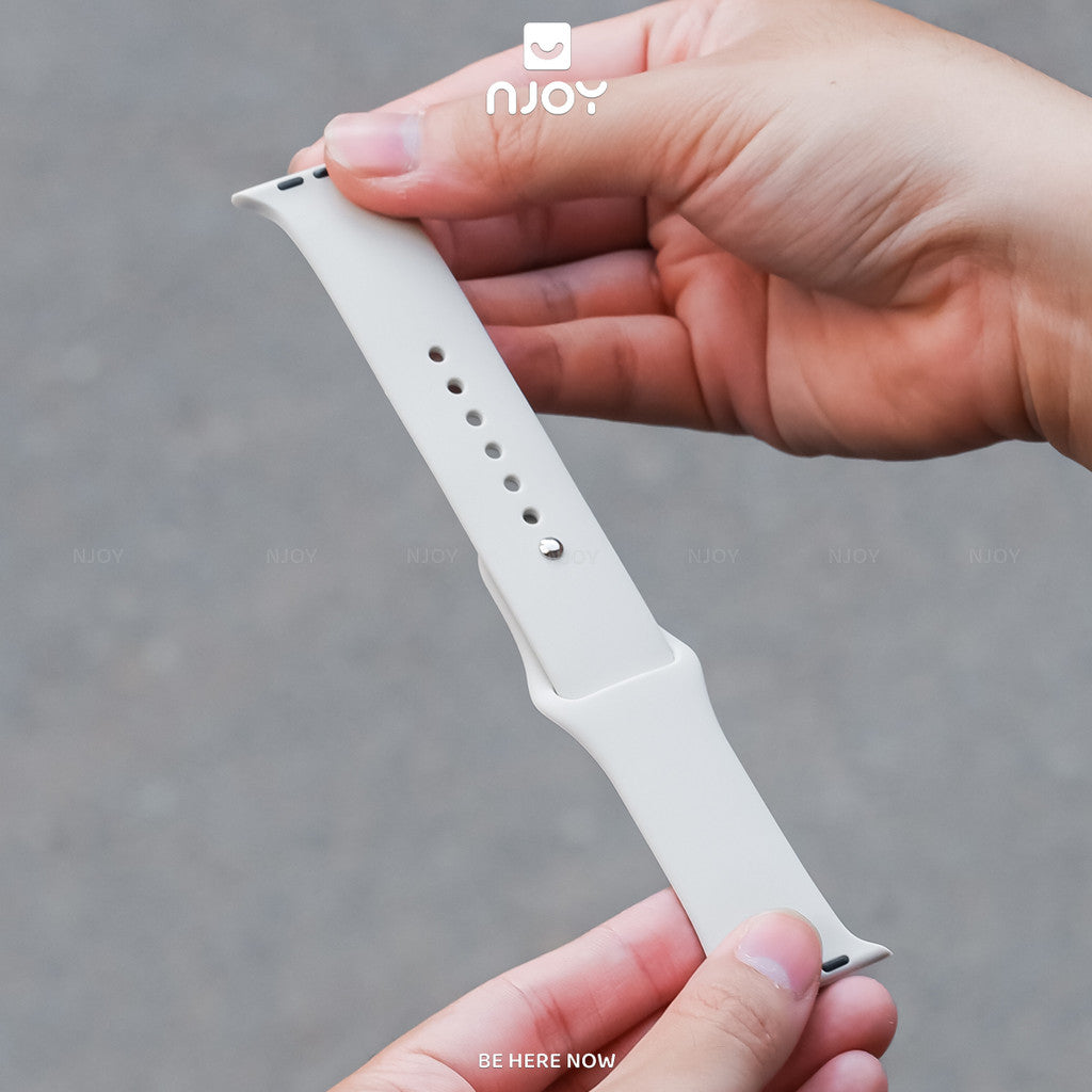 Dây đeo cao su silicon chống bẩn basic — Apple Watch 45mm — ảnh 14
