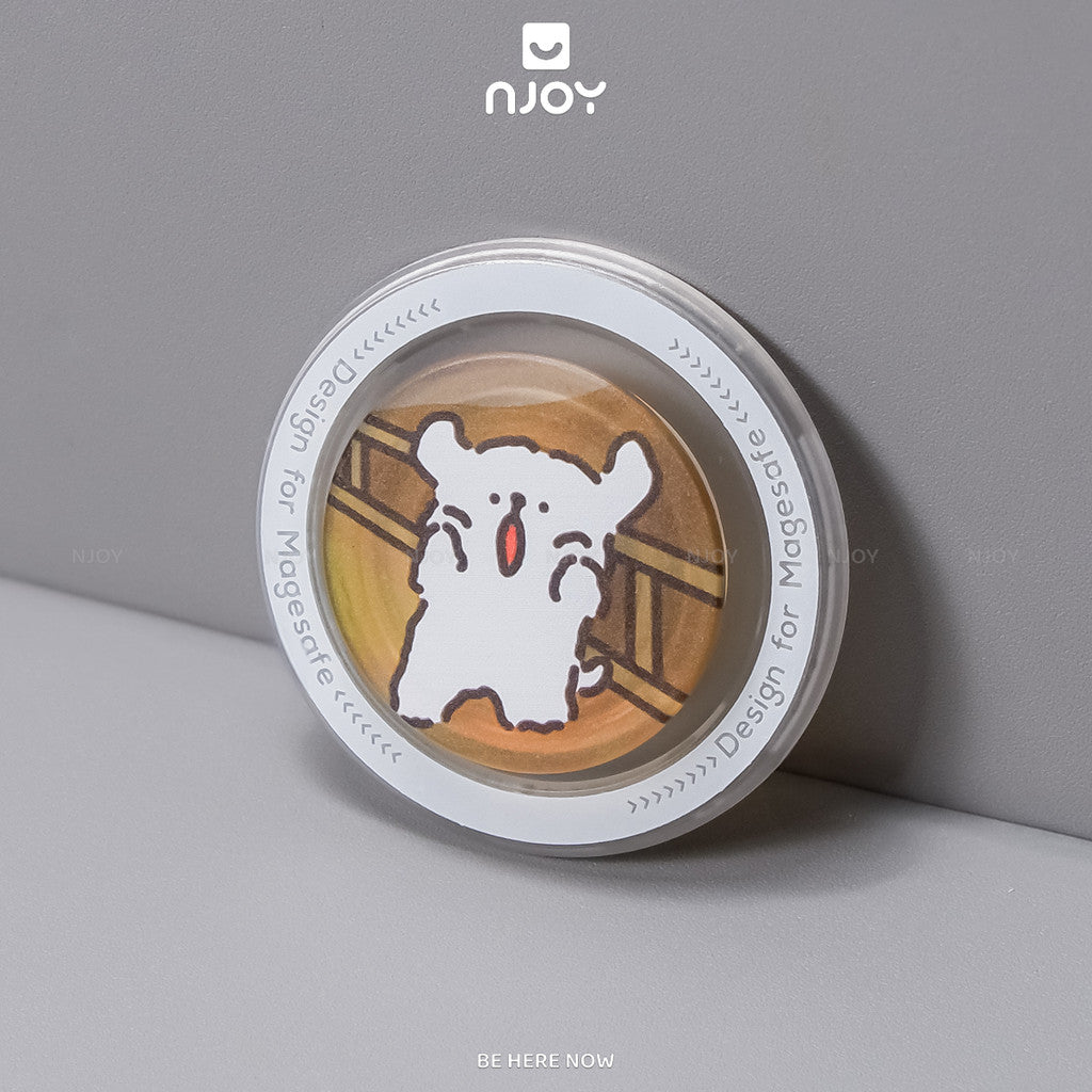 Giá đỡ điện thoại PopSocket in hình gấu dễ thương hít từ tính — ảnh 18