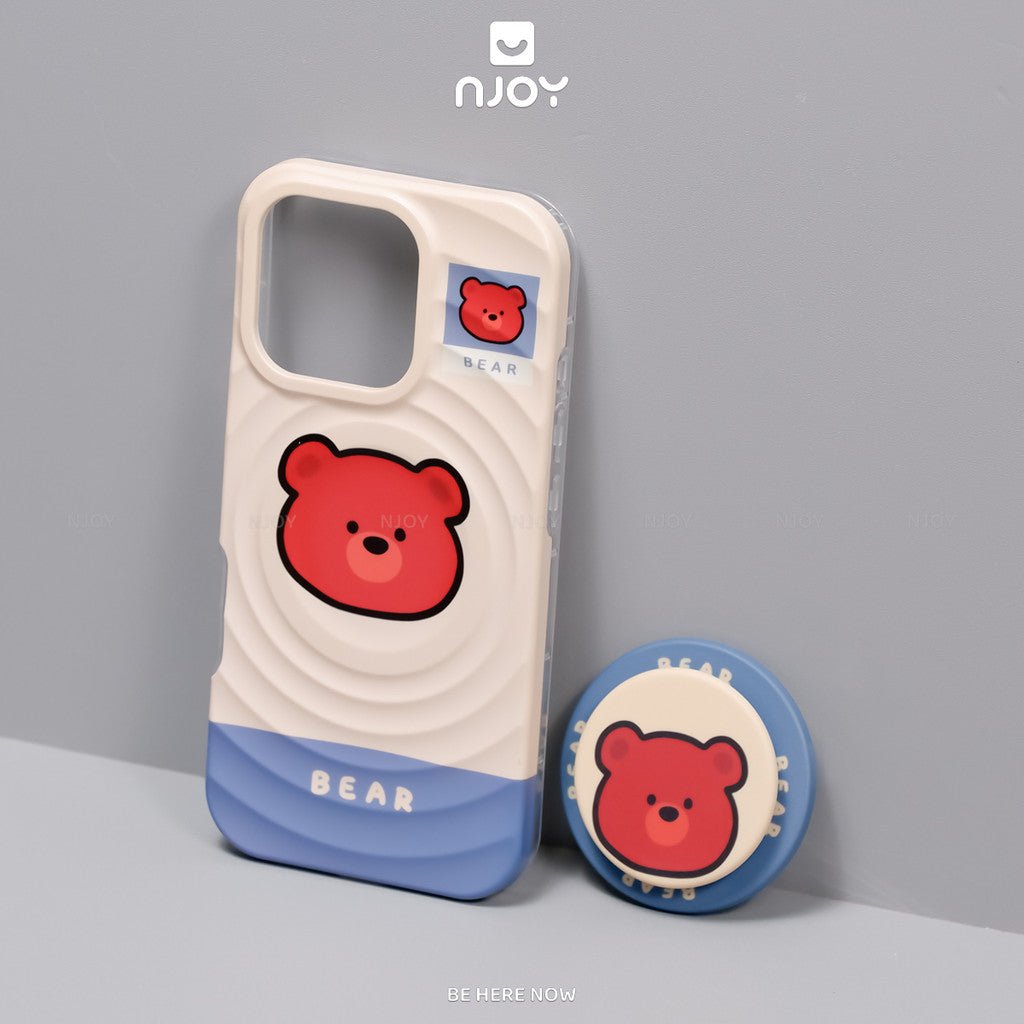 Ốp lưng in hình hiệu ứng giọt nước 3D chó mèo pet zoo — iPhone 13 — ảnh 12