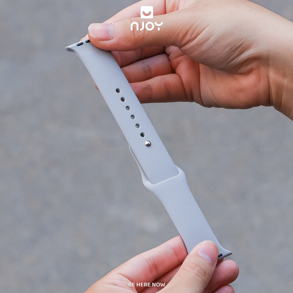 Dây đeo cao su silicon chống bẩn basic — Apple Watch 45mm — ảnh 10